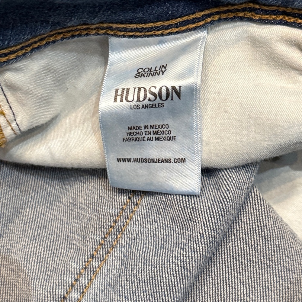 Hudson Collin Flap Skinny Jeans - Picture 8 of 9